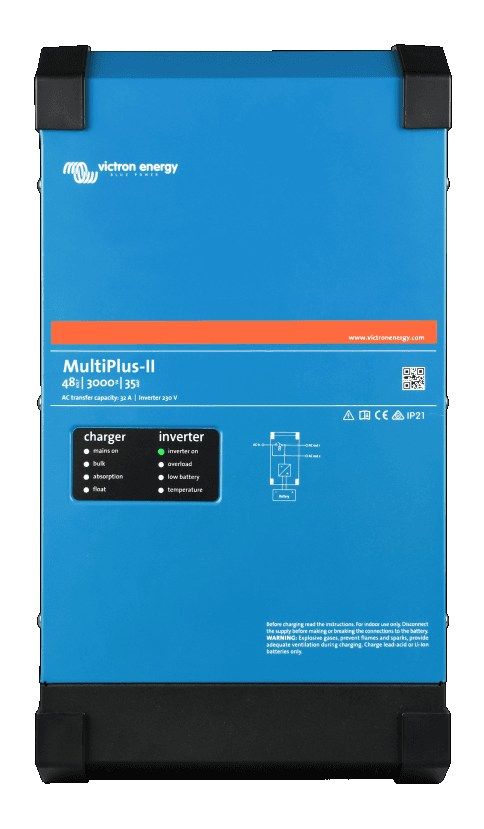 MultiPlus-II 48/3000/35-50 120V (UL) - MultiPlus-II48V3kVA_front_small_88add3be-d91c-4f8b-8b84-a7ff428308be