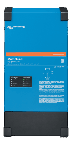 MultiPlus-II 12/3000/120-50 2x120V (UL) - PMP122305100_MultiPlus-II12_3000_120-50_2x120V_front_nwsmall