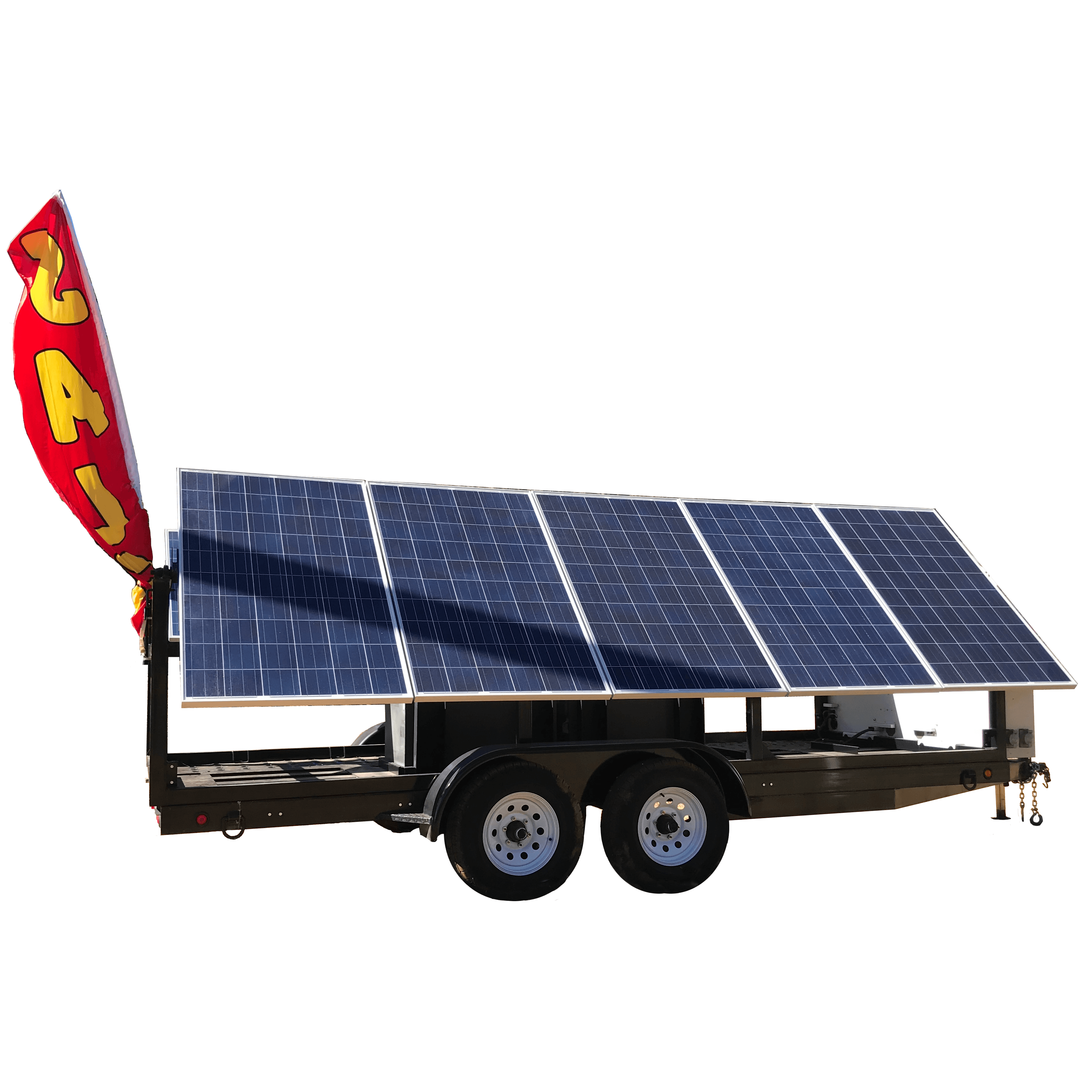 Mobile Solar Power Wagon Solar Only, No Lights (Model H)